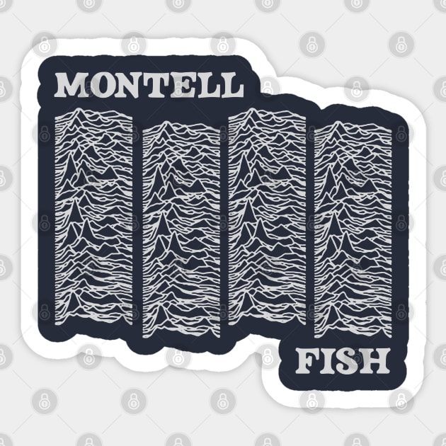 Montell Fish Yell Sticker by jojoerashop